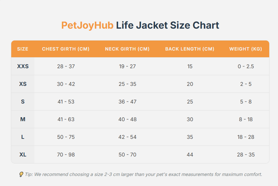 Adjustable Pet Water Safety Vest