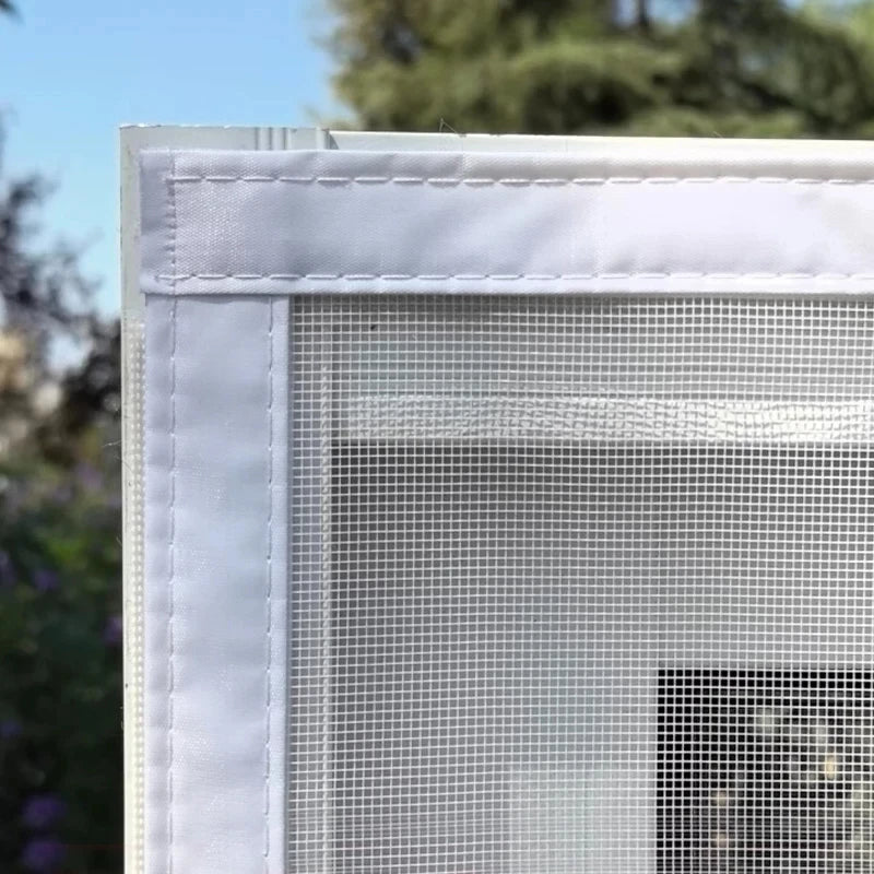 Breezy Guard Pet-Proof Zipper Screen Door