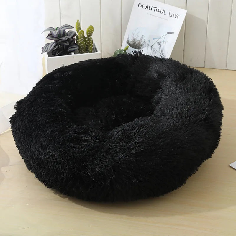 Calming Plush Pet Bed