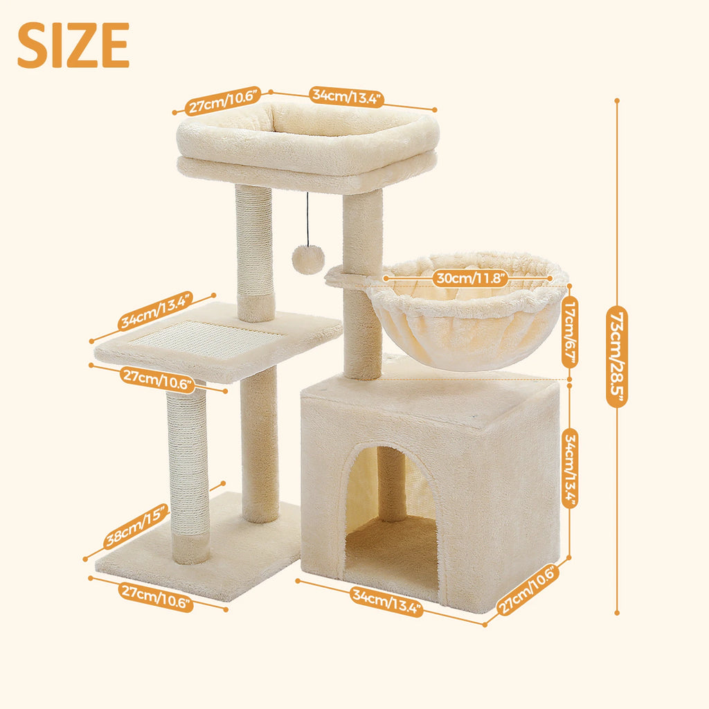 Urban Climb Premium Multi-Level Cat Tree
