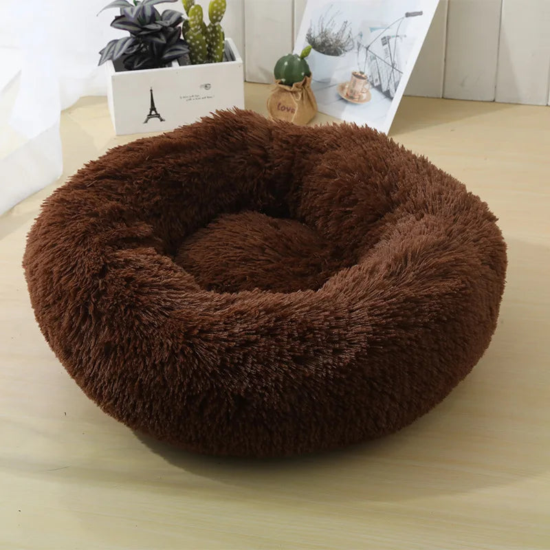 Calming Plush Pet Bed