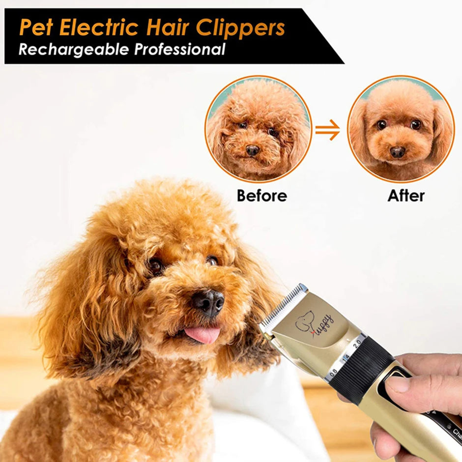 Pro Glide Whisper-Quiet Pet Grooming Clippers