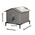Cozy Haven Winter Cat Shelter