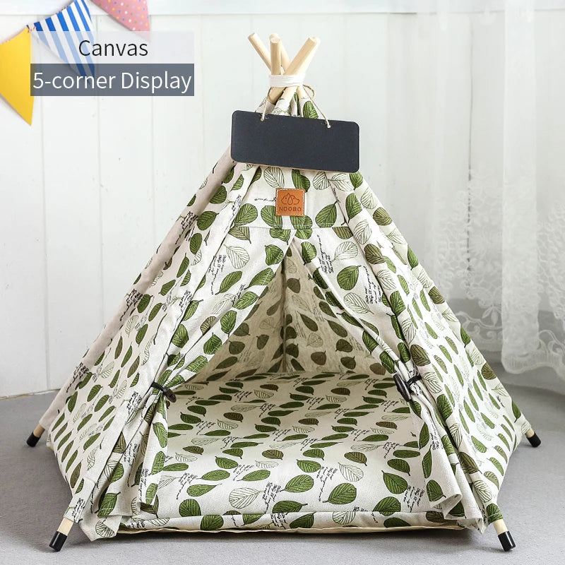 The CozyTipi™ | Premium Pet Teepee & Cushion