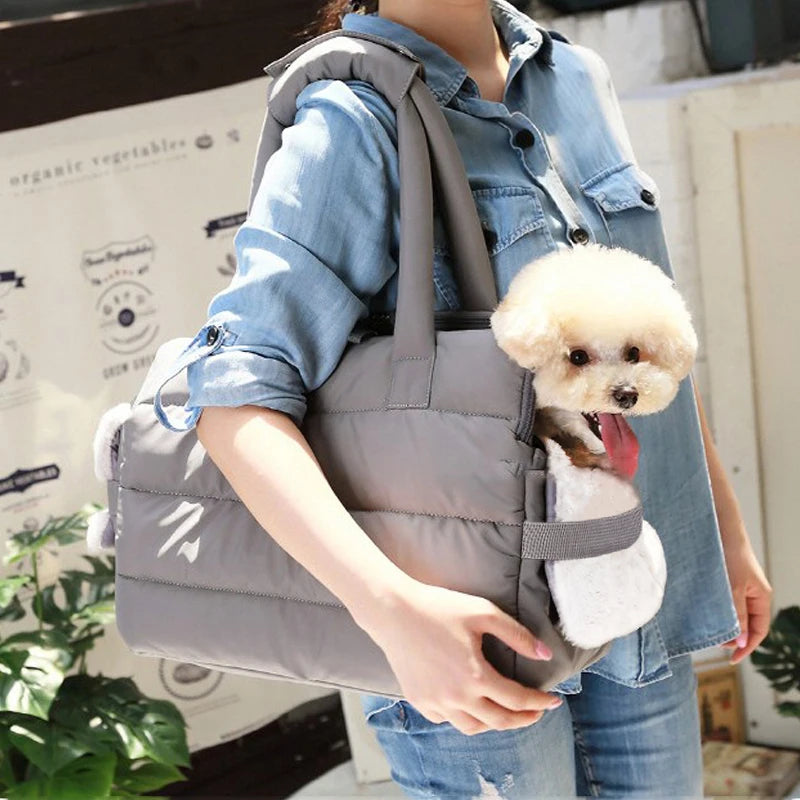 PetJoy Premium Thermal Travel Bag for Small Dogs & Cats