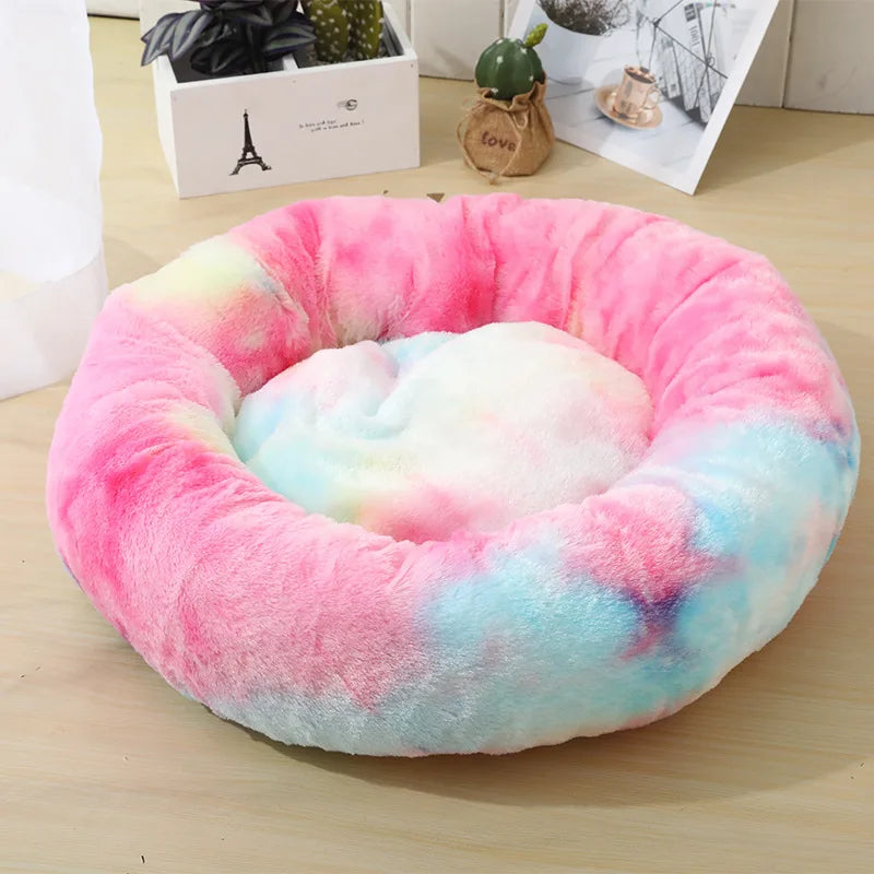 Calming Plush Pet Bed