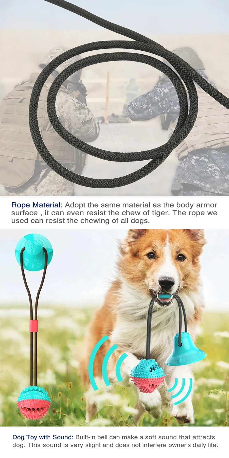 Titan Bounce Indestructible Dog Ball