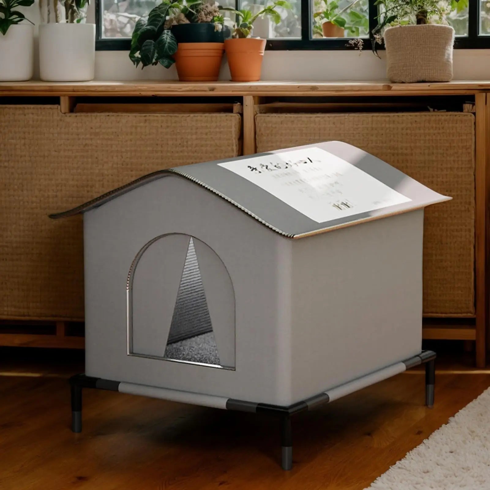 Cozy Haven Winter Cat Shelter