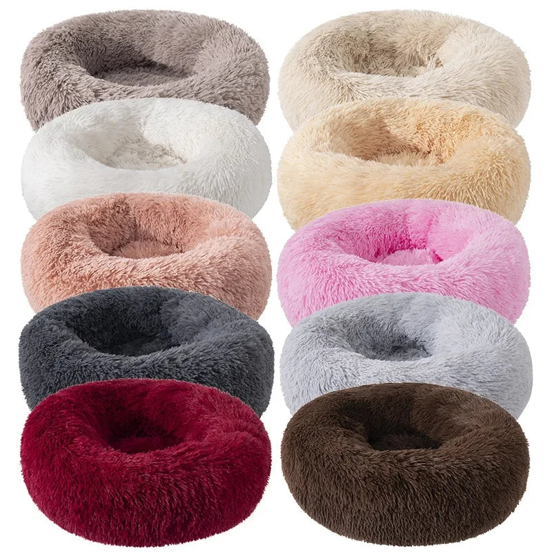 Calming Plush Pet Bed