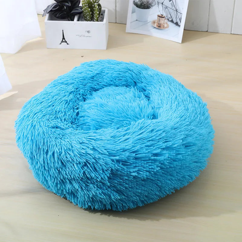 Calming Plush Pet Bed