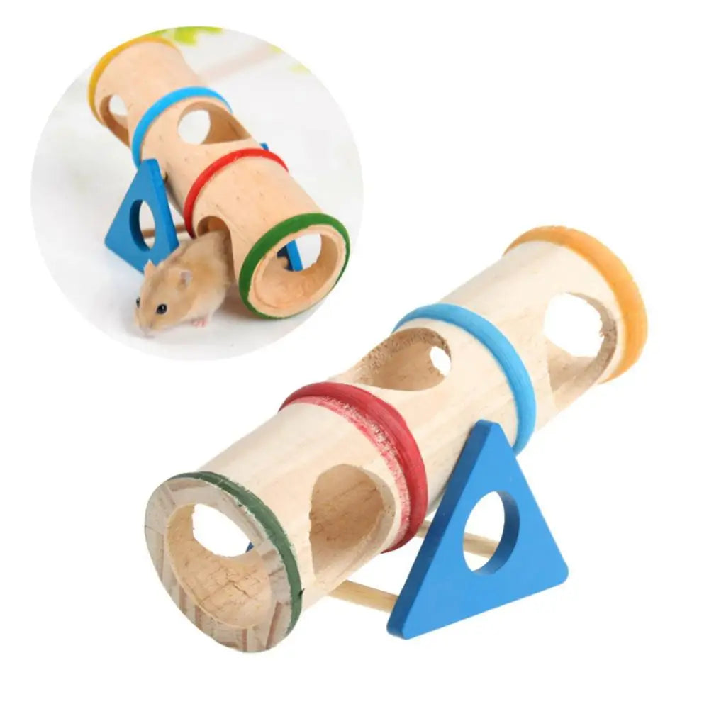 Tiny Explorer Wooden Hamster Playground