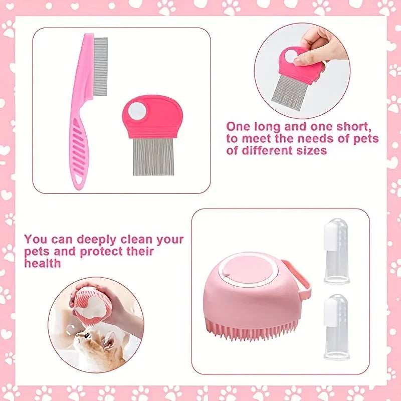 PurrPerfect 3-in-1 Cat Grooming Kit