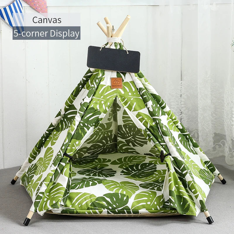 The CozyTipi™ | Premium Pet Teepee & Cushion