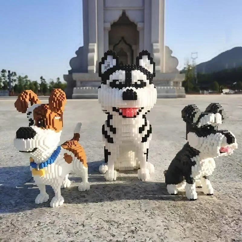 Pet Dog Building Blocks