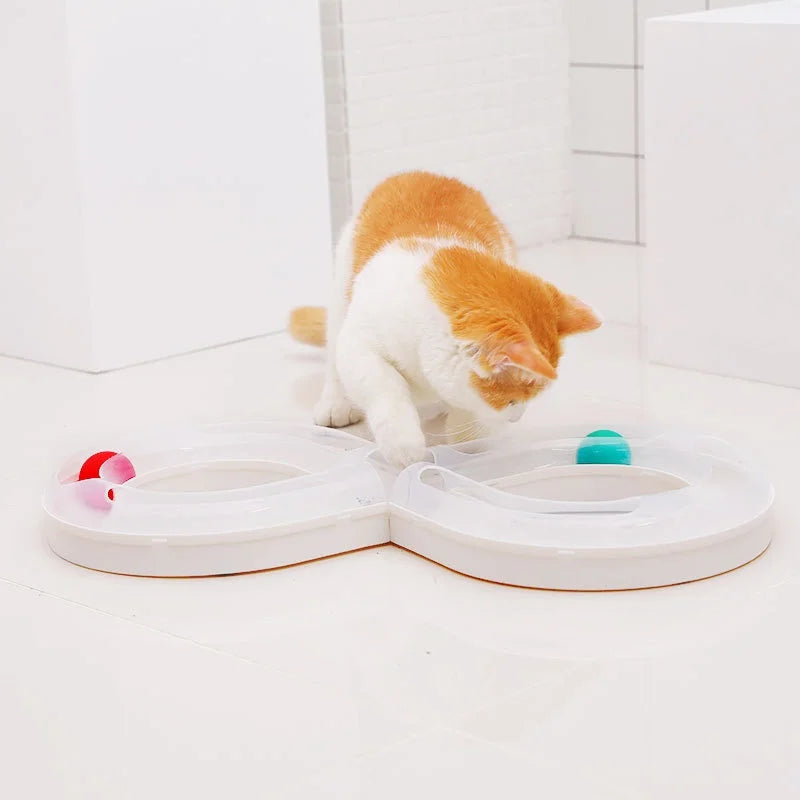 Orbit Spin 3-Tier Interactive Cat Toy