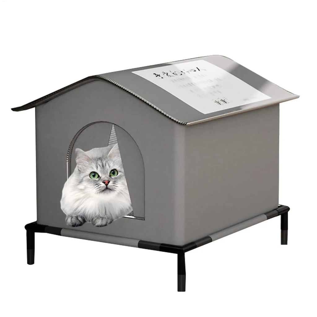 Cozy Haven Winter Cat Shelter