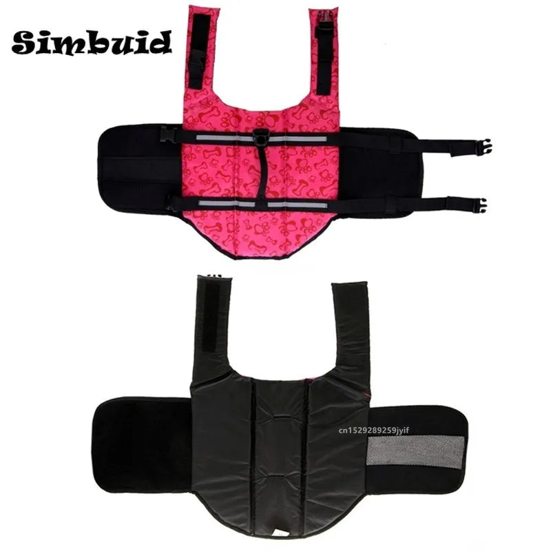 Adjustable Pet Water Safety Vest