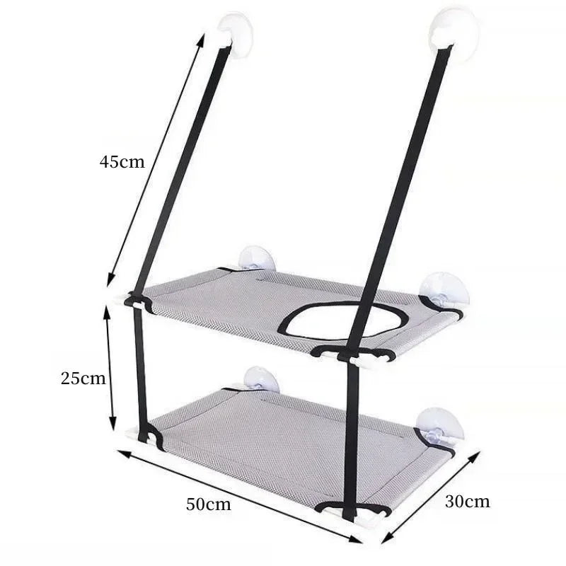 Thermal Cloud Winter Window Hammock