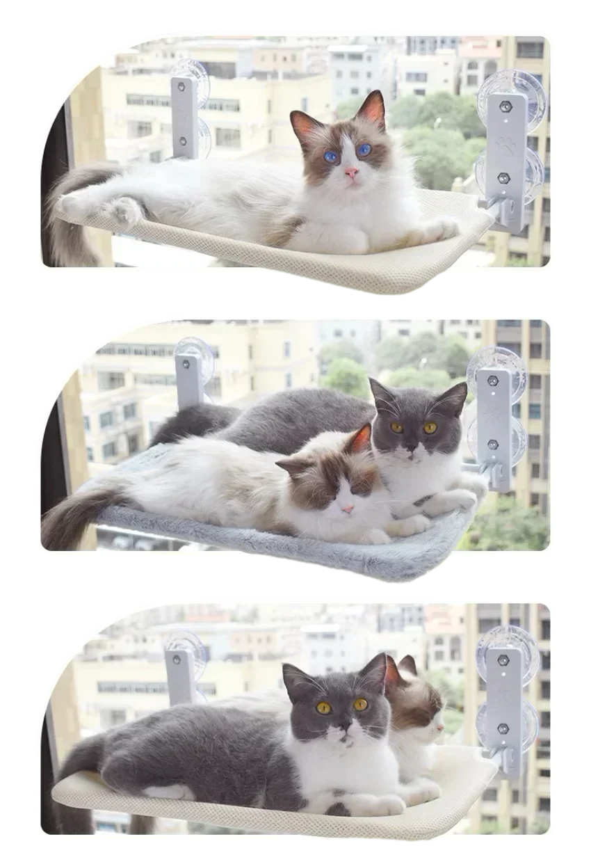 Aero Nest Cordless Window Cat Hammock