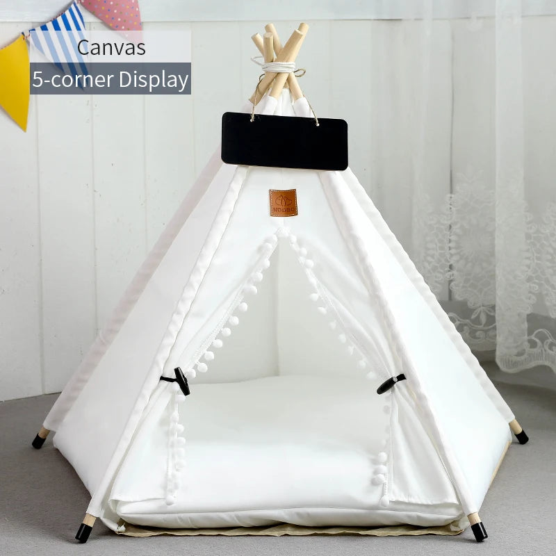 The CozyTipi™ | Premium Pet Teepee & Cushion
