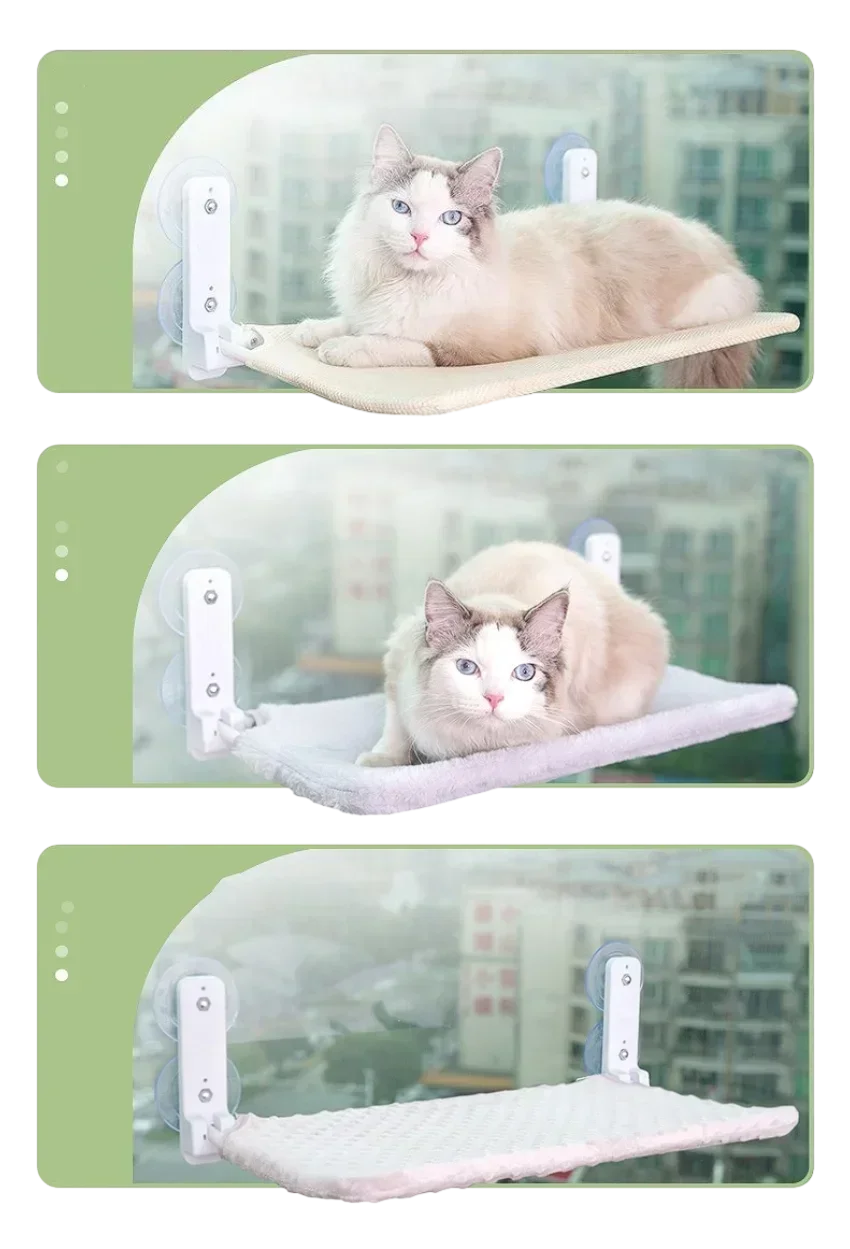 Aero Nest Cordless Window Cat Hammock