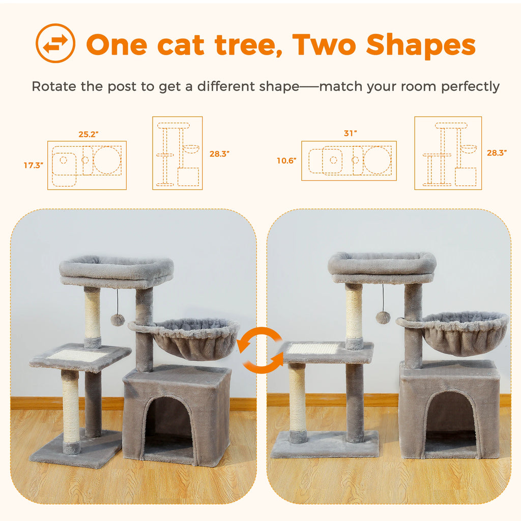 Urban Climb Premium Multi-Level Cat Tree