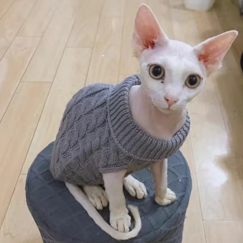 Cozy Knit Pet Sweater