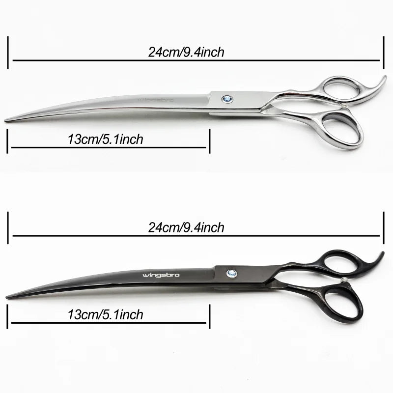 Pro Cut Stainless Grooming Shears Set