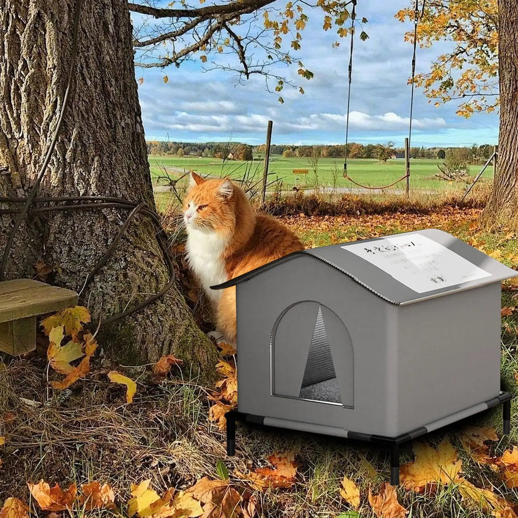 Cozy Haven Winter Cat Shelter