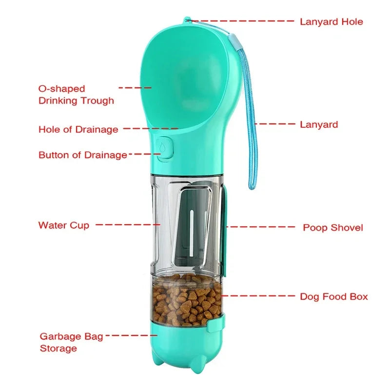 Aqua Trek Portable Pet Water Bottle