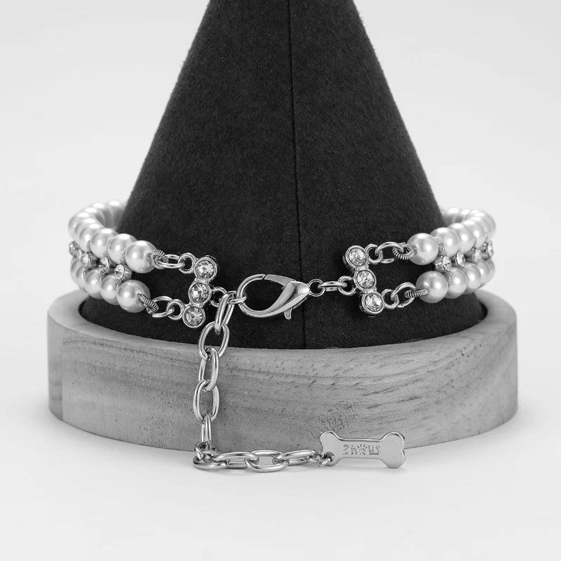 Paws & Pearls Luxury Pet Necklace