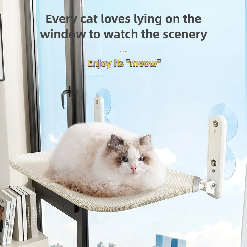 Aero Nest Cordless Window Cat Hammock