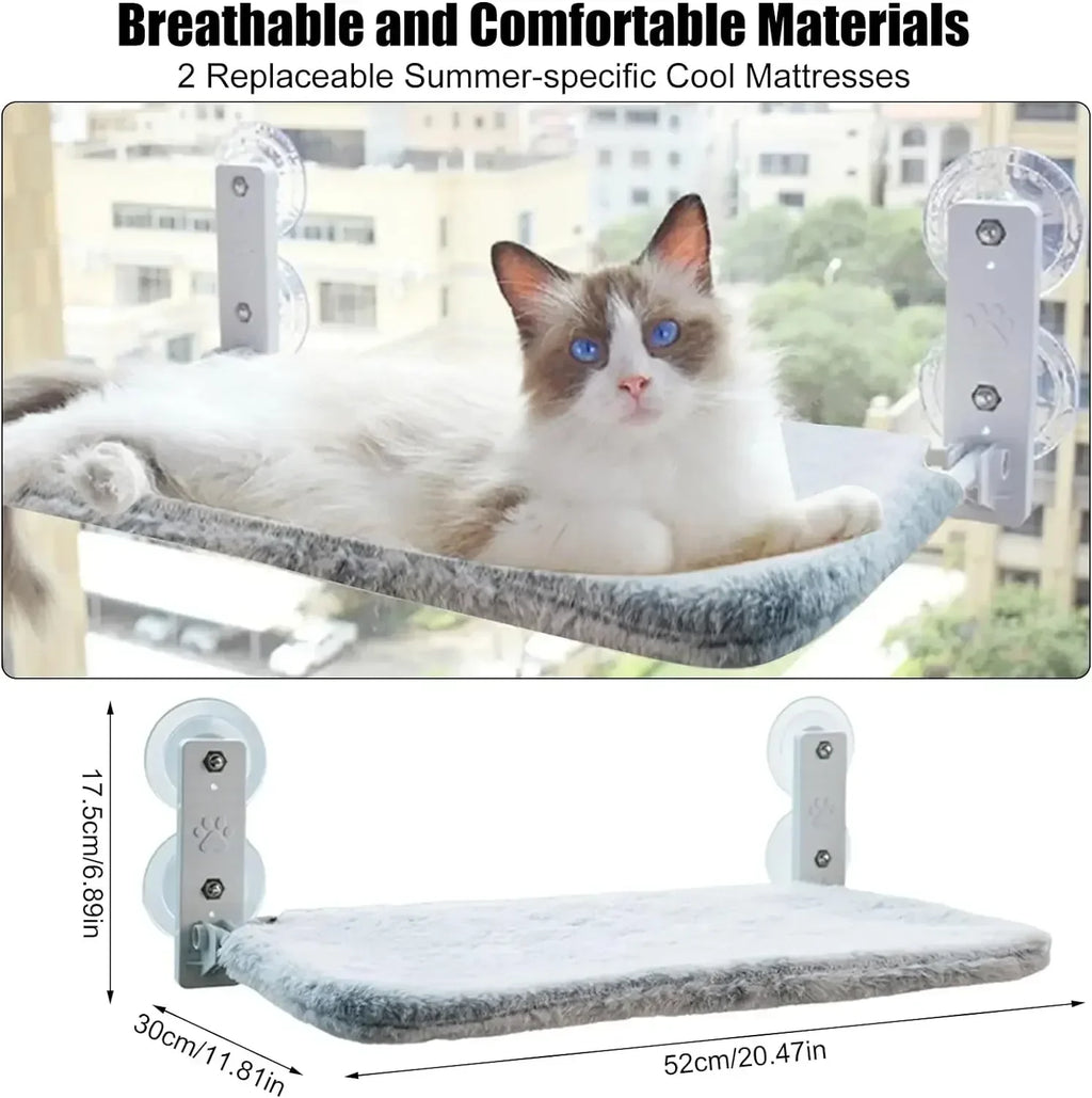 Aero Nest Cordless Window Cat Hammock