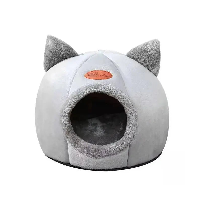 PetJoyHub™  Premium Calming Cat Cave Bed