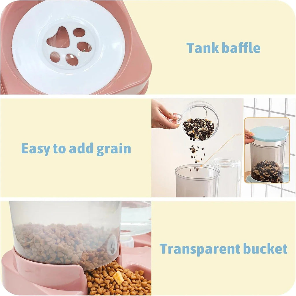 Gravity Tilt 2-in-1 Automatic Feeding Station