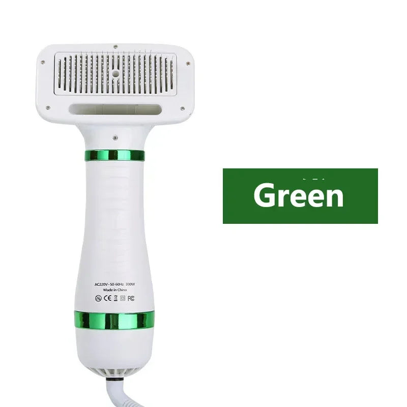 Quiet Breeze 2-in-1 Pet Hair Dryer & Grooming Brush