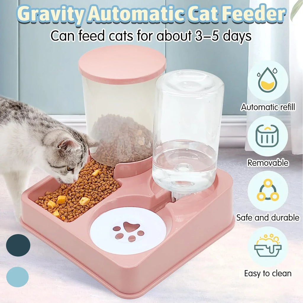 Gravity Tilt 2-in-1 Automatic Feeding Station