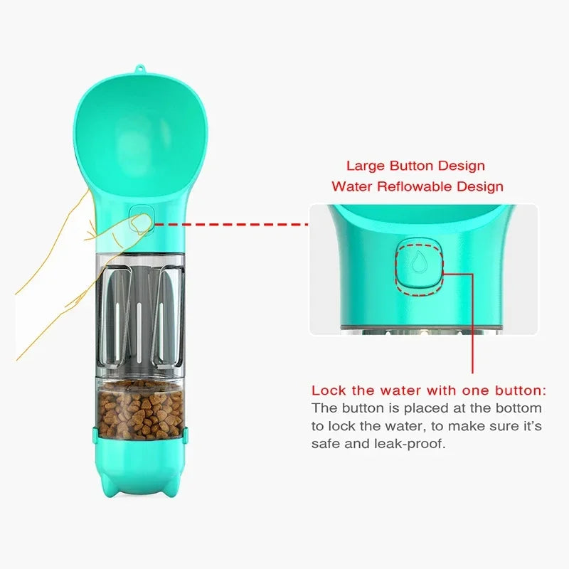 Aqua Trek Portable Pet Water Bottle