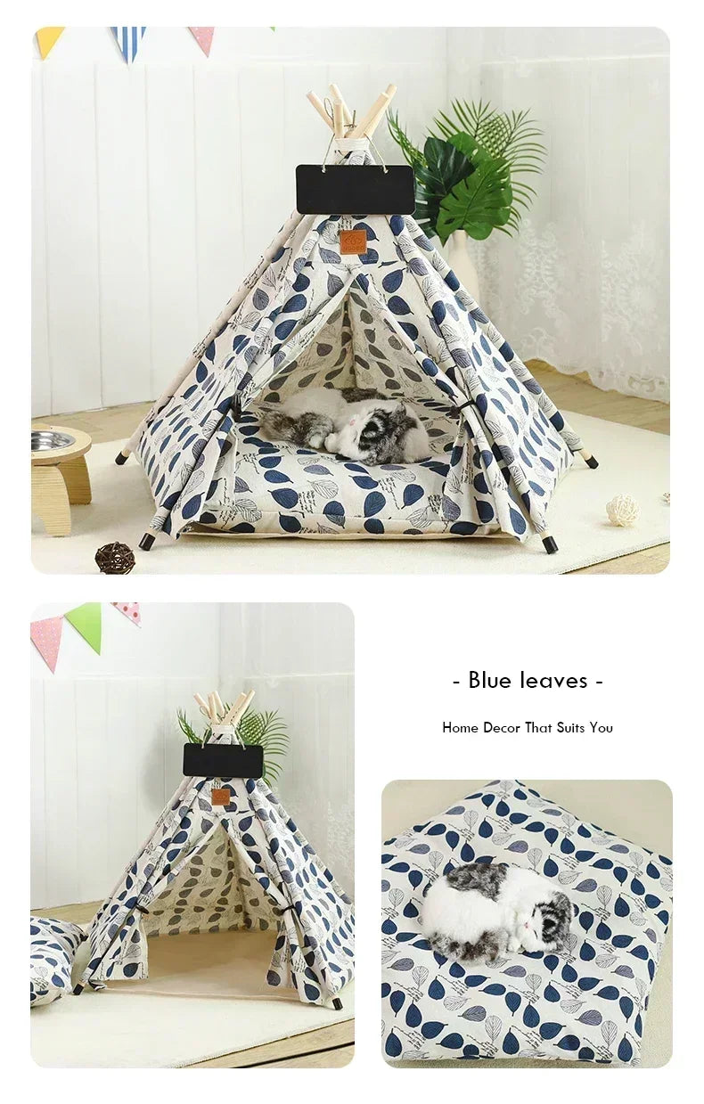 The CozyTipi™ | Premium Pet Teepee & Cushion