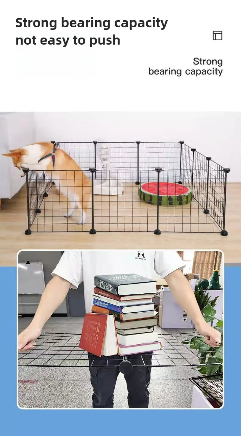 Safe Zone Freestanding Pet Playpen Fence