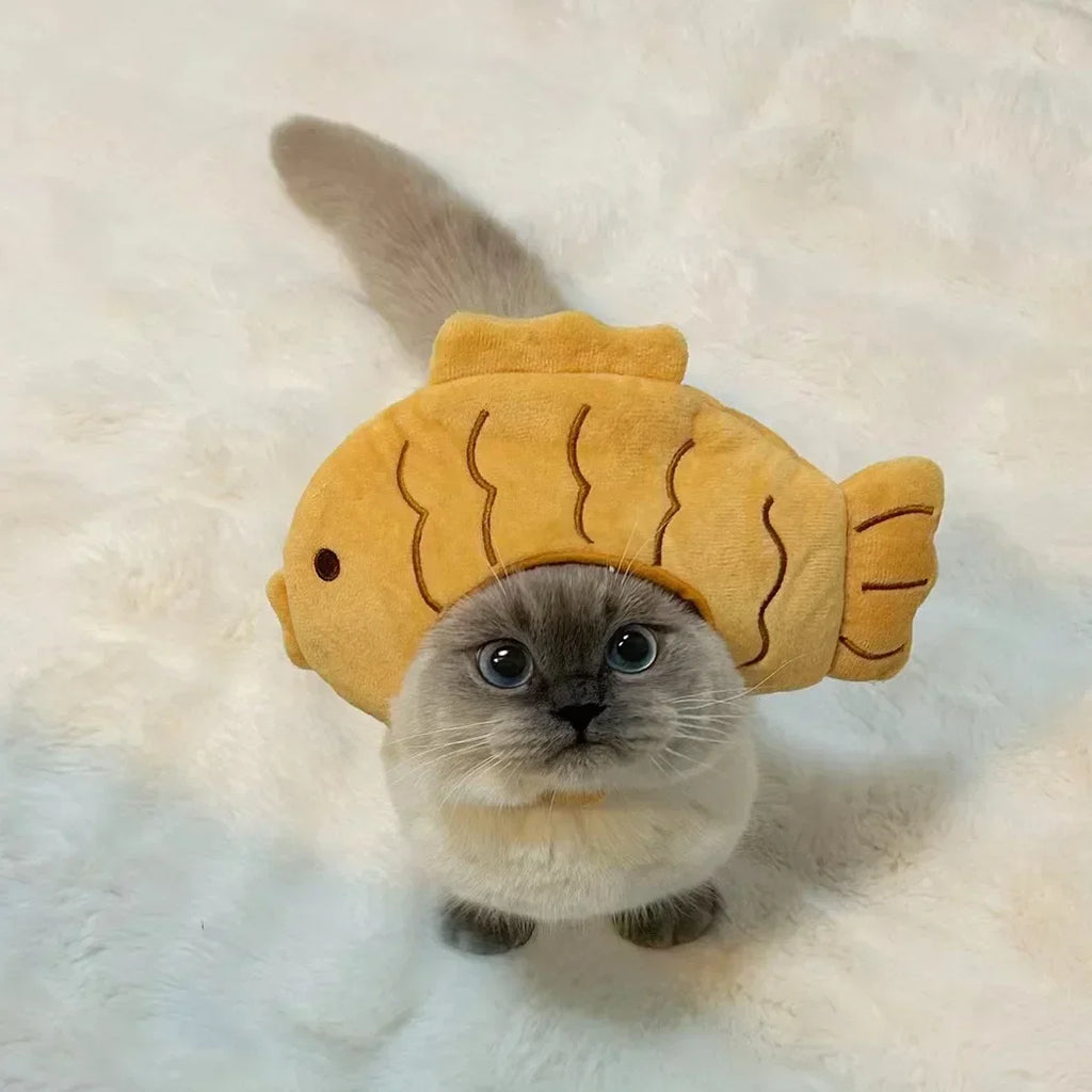 PetJoyHub™ Adorable Bear Plush Pet Hat