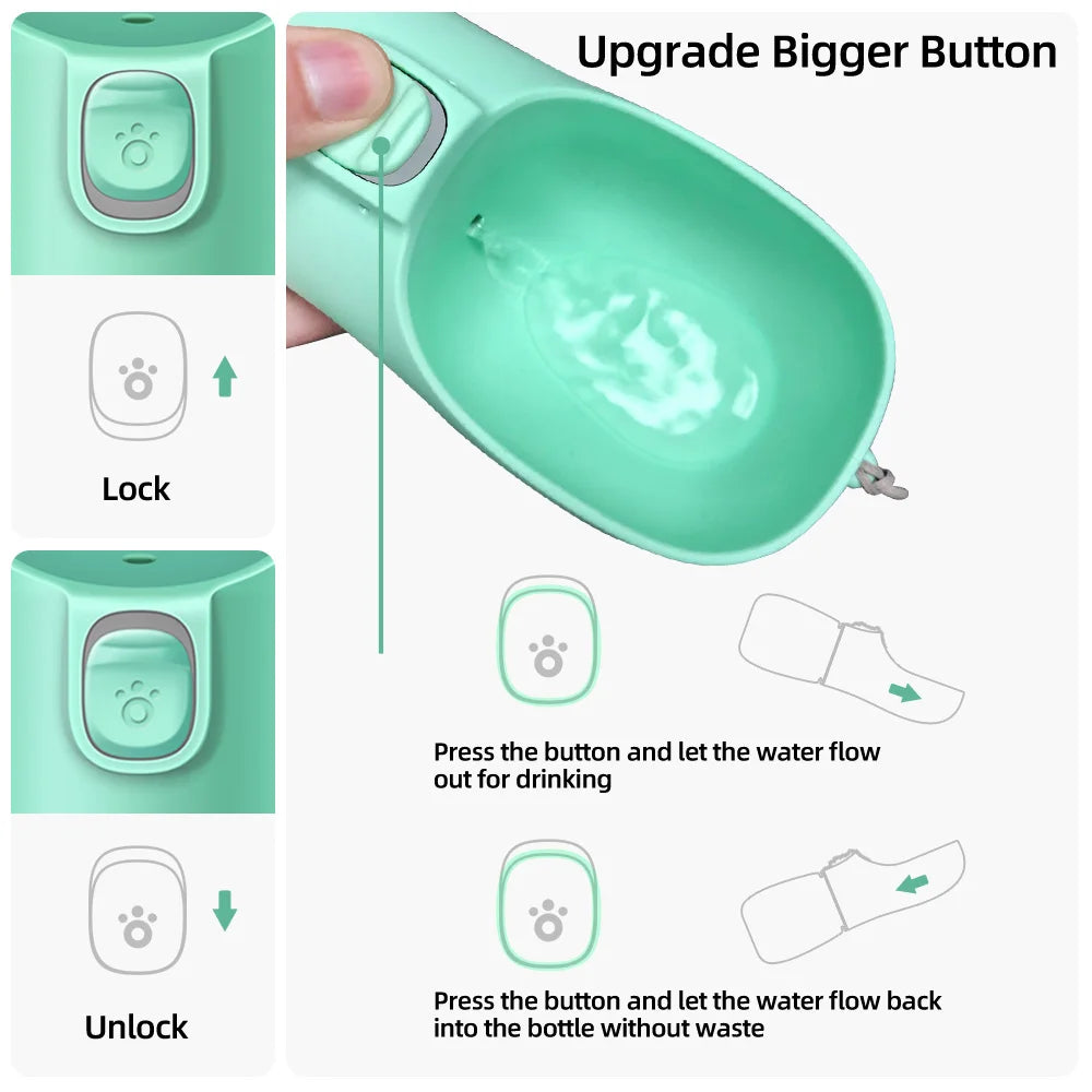 The Ultimate 2-in-1 Travel Water Bottle
