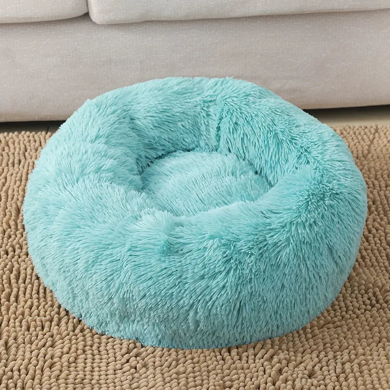 Calming Plush Pet Bed