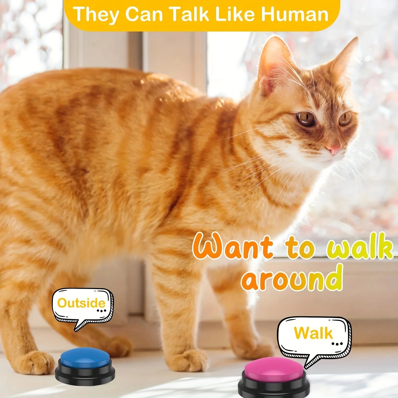 Smart Talk Pet Communication Buttons