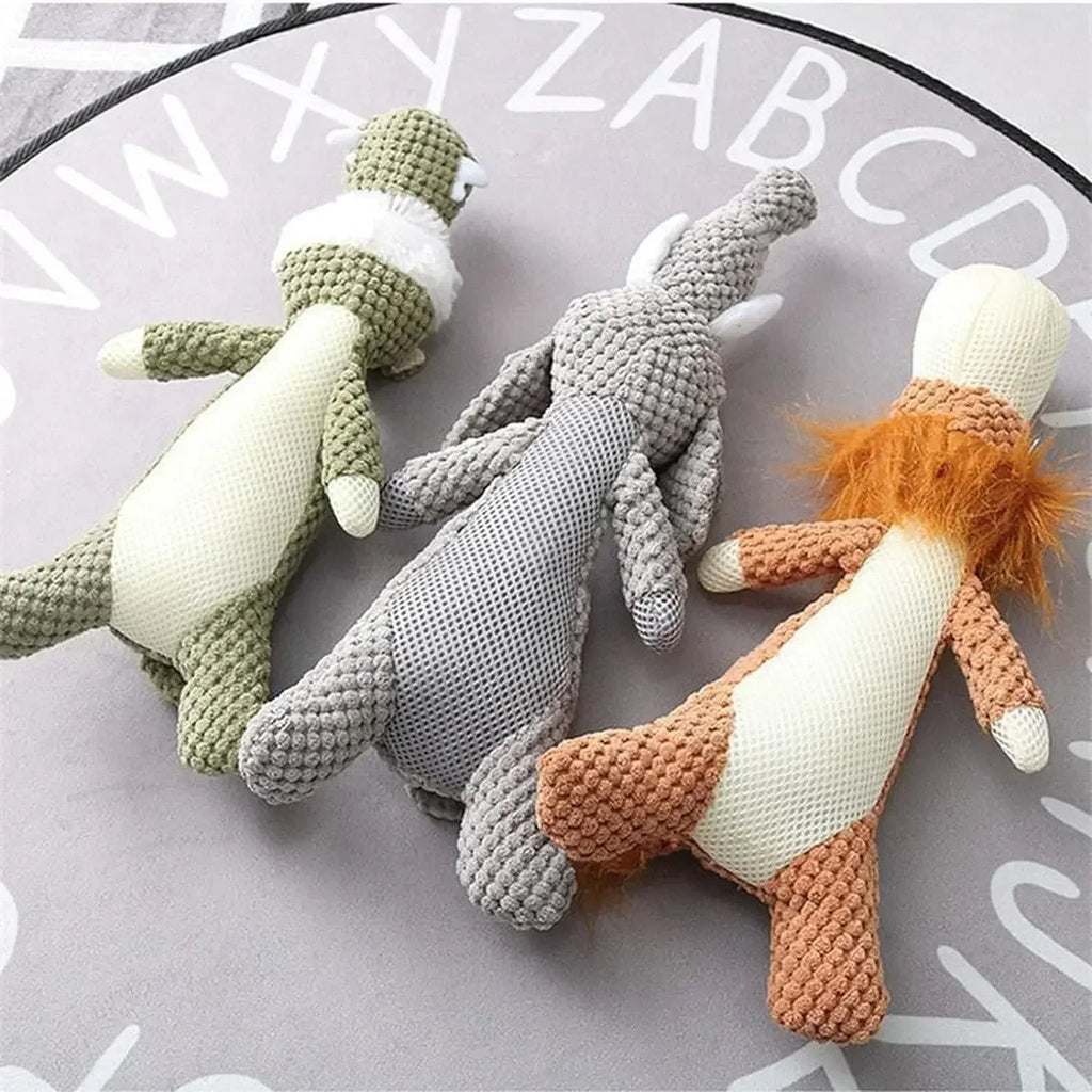 Tough Chew Squeaky Plush Toy