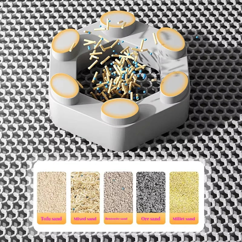Paws Clean Honeycomb Cat Litter Mat