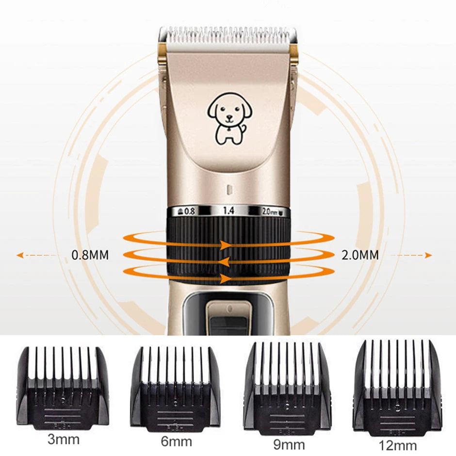 Pro Glide Whisper-Quiet Pet Grooming Clippers