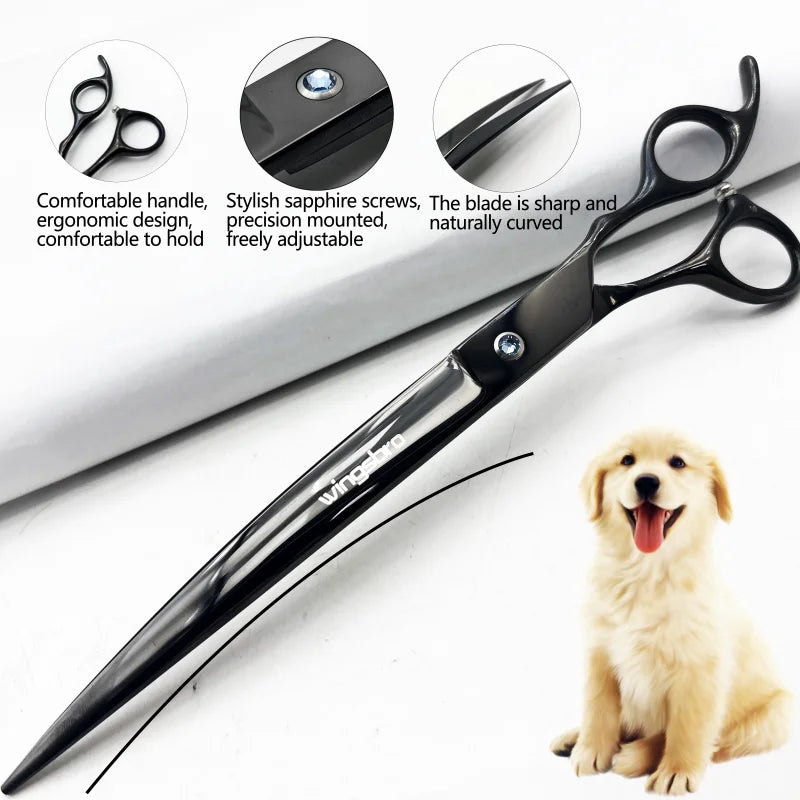 Pro Cut Stainless Grooming Shears Set