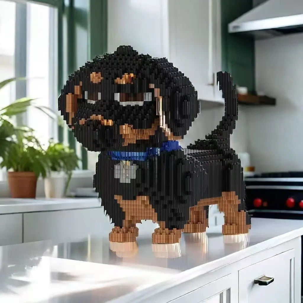 Pet Dog Building Blocks