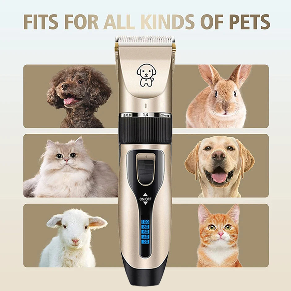 Pro Glide Whisper-Quiet Pet Grooming Clippers